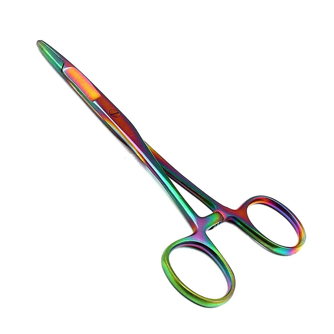 Multi Titanium Color Rainbow Needle Holder