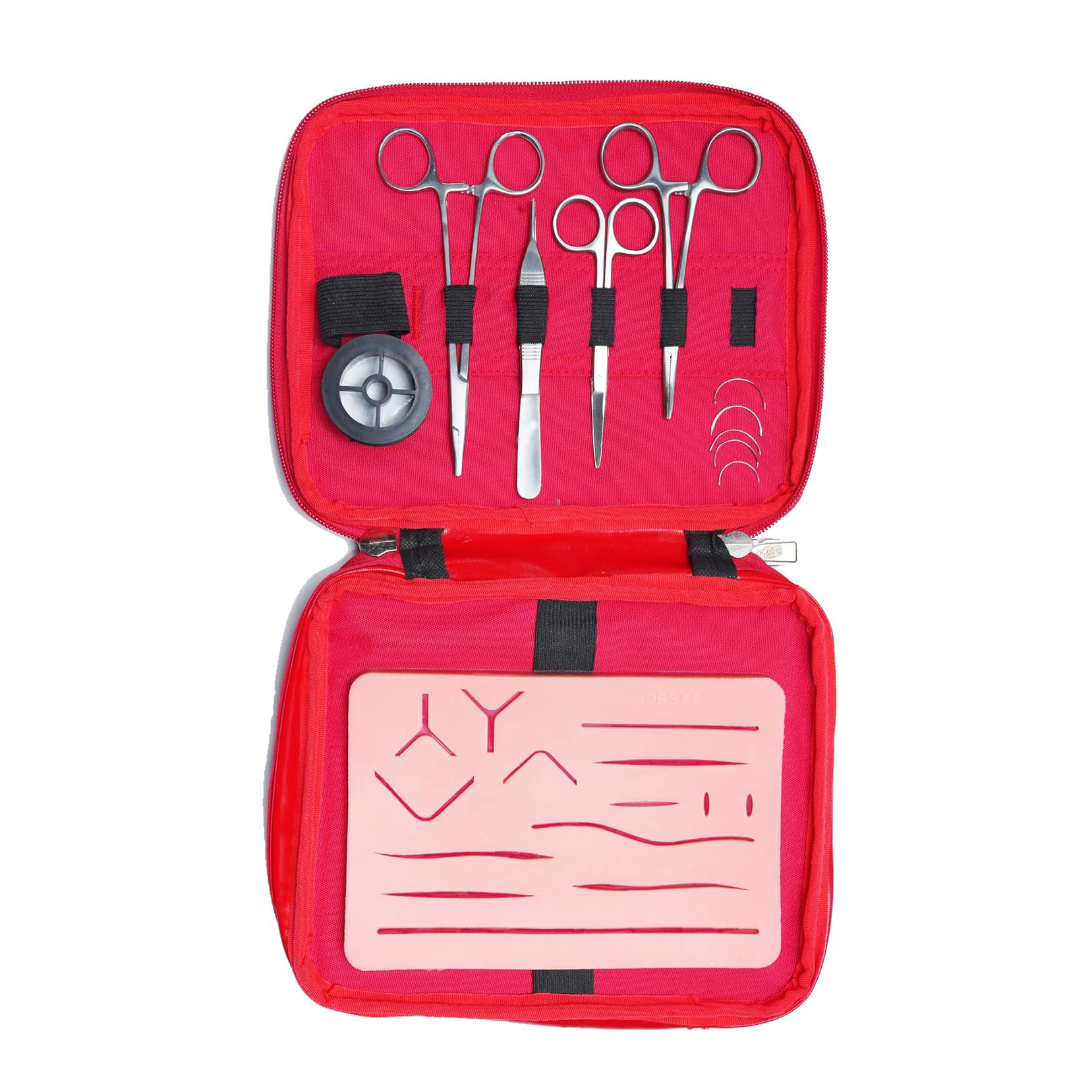 Medical Skin Suture Surgical Training Kit Pad Suture Training Kit Suture Pad Trauma Accessories for 