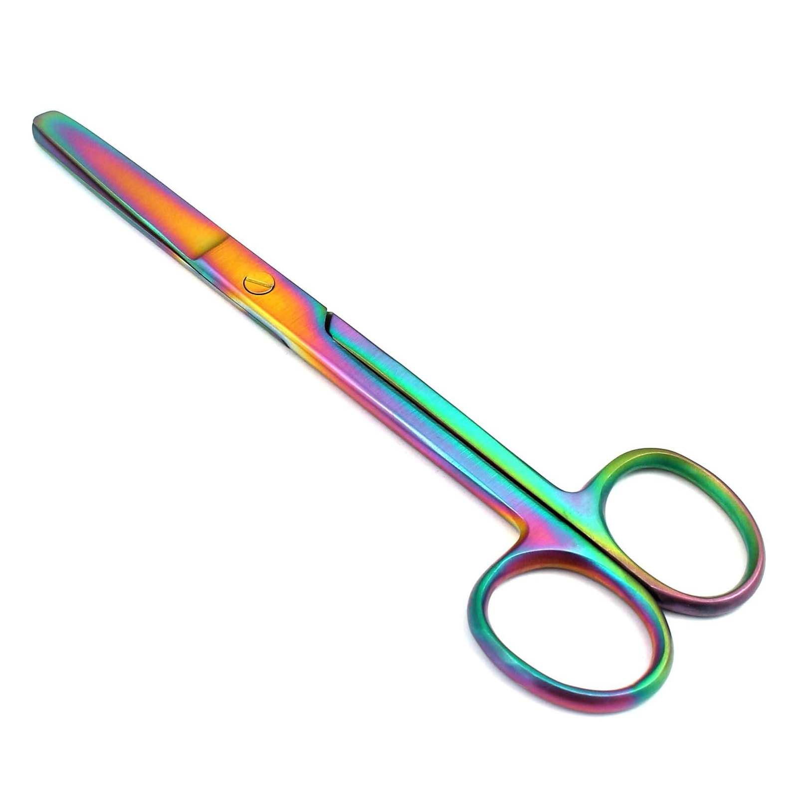 Titanium Color Rainbow Dressing Operating Scissor